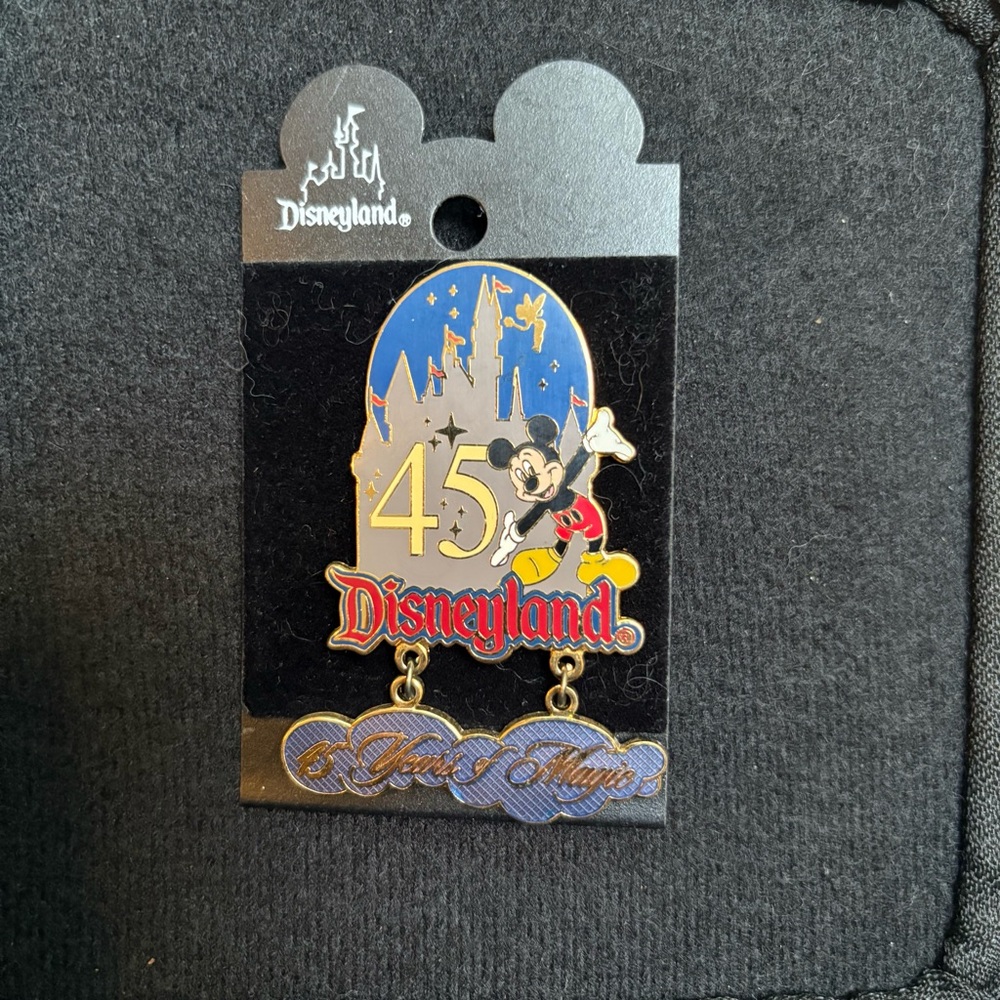 Disneyland 45th Anniversary Pin